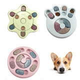 Dog /Cat Puzzle Toy Turntable ; Slow Eating Bowl