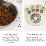 Dog /Cat Puzzle Toy Turntable ; Slow Eating Bowl