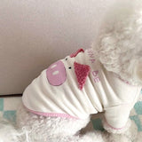 Cute Pet Casual Wear ;   Teddy Bear Cotton Onesie