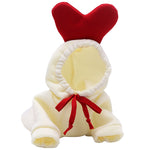 Fleece Dog Hoodies, cute animal shapes
