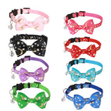 Star Collar  for Cat /Dog Safety Clasp ;Reflective Collar