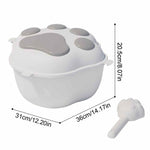 Pet Food Storage Container;  Insect Proof, Moisture Proof