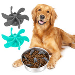 Slow Food Feeder for Dog /Cat With Suction Cup Pet Feeder;  Anti-Choke Insert