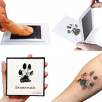 Pet Dog Footprint  Pad Safe Non-toxic Printing Pad Pet Footprint