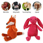 Plush Animal Squeeky Chew Toys