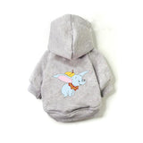 Disney Cartoon Hoodie; Mickey Mouse and Dumbo