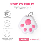 Dog Paw Mini Gps Tracker for Dogs ;Cat ;Children ;Elderly