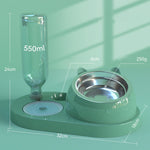 Stainless Steel or Ceramics Bowl for Cat / Dog ; Automatic Water Drinker