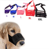 Anti Barking Dog Muzzle For Small -XXLarge Dogs Adjustable Mesh Breathable Pet Mouth Muzzles For Dogs Nylon Straps Dog Accessories