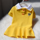 Puppy Polo Shirt with Princess Skirt