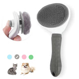 Pet Brush; Remove Pet Hair;   Non-slip Grooming Brush Stainless Steel