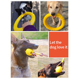 Dog Training Ring,  Flying Disk, Floating Chew Toy