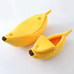 Funny Banana Cat Bed House