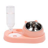 Stainless Steel or Ceramics Bowl for Cat / Dog ; Automatic Water Drinker