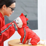 Reflective Hooded Waterproof Pet Raincoats