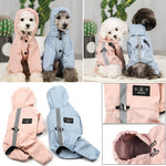 Pet Raincoat   Breathable, Reflective, Soft, Waterproof