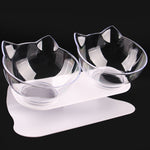 Non-slip Double Pet Bowls With Raised Stand