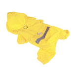 Reflective Waterproof Raincoat   for Small Dogs