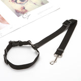 Solid Color Two-in-one Pet Car Seat Belt