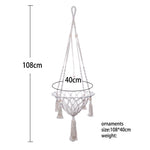 Bohemia Hand Woven Cat Swing;  Tapestry Bed;   Macrame Rope Cat Hammock;  Sleeping Mat;   Home Decor