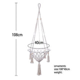 Bohemia Hand Woven Cat Swing;  Tapestry Bed;   Macrame Rope Cat Hammock;  Sleeping Mat;   Home Decor