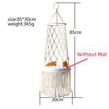 Bohemia Hand Woven Cat Swing;  Tapestry Bed;   Macrame Rope Cat Hammock;  Sleeping Mat;   Home Decor