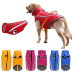 Waterproof /Reflective Padded Fleece Pet Coat