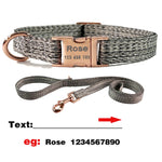 Nylon Pet Collar, Personalized  ID Tag