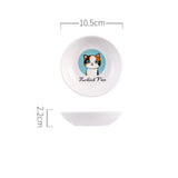 New Cute Small Saucer Shape Mini Cartoon Dish