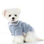 Dog Sweater Plaid