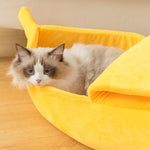 Funny Banana Cat Bed House