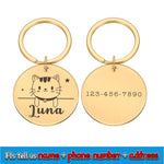 Personalized Engraving Pet Name Tags