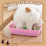 Anti Splash Cats Litter Box  with Scoop