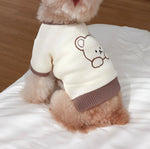 Cute Pet Casual Wear ;   Teddy Bear Cotton Onesie