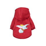 Disney Cartoon Hoodie; Mickey Mouse and Dumbo