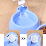 Pet Automatic Feeder; Mushroom Type /Anti-tipping Food Bowl Drinking Water Bottle