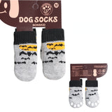 4pcs/set Pet Non-slip Warm Socks