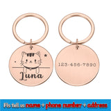 Personalized Engraving Pet Name Tags