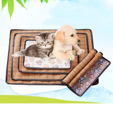 Double Sided bamboo pet mat