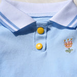 Puppy Polo Shirt with Princess Skirt