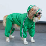 Reflective Hooded Waterproof Pet Raincoats