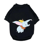 Disney Cartoon Hoodie; Mickey Mouse and Dumbo