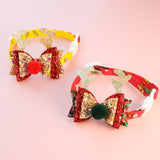 2022 Christmas Limited  Adjustable Cat/ Dog Bow Tie Collar