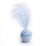 Colorful Feathered Cat Teaser Toy